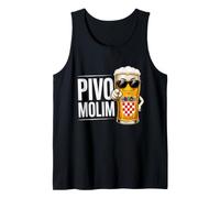 Cerveza por Favor - Broma Divertida de papá croata Camiseta sin Mangas