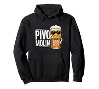 Cerveza por Favor - Broma Divertida de papá croata Sudadera con Capucha