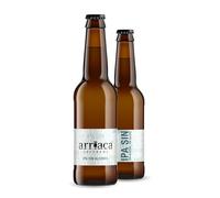 Cerveza Premium Arriaca IPA SIN ALCOHOL Y SIN GLUTEN en Pack Fabricación Artesanal (12 botellas 33cl)