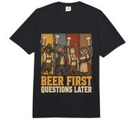 Cerveza Primeras Preguntas después Oktoberfest Comfort Colors Adult Heavyweight T-Shirt