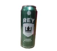 Cerveza Rey Lager Clásica, Lata de 50cl