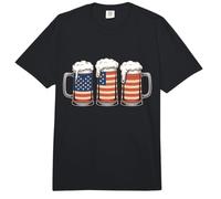 Cervezas Star Spangled 4 de Julio, diversión de Fiesta de Bebidas 4 de Julio Comfort Colors Adult Heavyweight T-Shirt