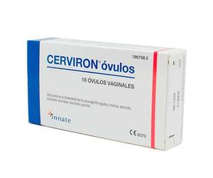 Cerviron óvulos vaginales 10 u - Para problemas vaginales