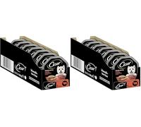 Cesar Alimento para perros para adultos, clásica, terrina con carne de vacuno jugosa e hígado, 14 cuencos, 14 x 150 g - Comida para perros premium húmeda, sin azúcares añadidos, sabores artificiales o