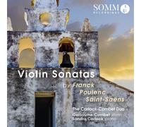 Cesar Franck Violin Sonatas By Franck/Poulenc/Saint-Saëns (CD) (Importación USA)