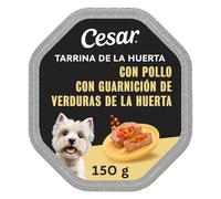 Cesar Comida Húmeda para Perros, Recetas de la Huerta en Paté y Gelatina (Pack de 14 Tarrinas x 150g)