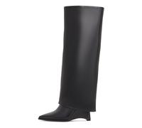 Cesare Gaspari- Over the Knee-High Boots Milady - Black- Shoes- Mujer- Negro- 40 EU- Over the Knee-High Boots Milady - Black