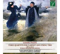 Pugni : Trois quatuors pour clarinette et trio à cordes