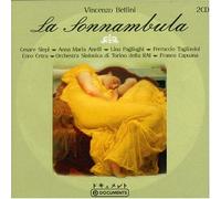 Cesare Siepi; Anna María Anelli; Lina Pagliughi, Ferruccio Tagliavini; Orchestra Sinfonica di Torino della RAI - BELLINI: La Sonnambula