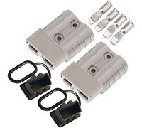 CESFONJER 50A Conector de batería Conexión rápida Conectores de alimentación modulares Desconexión rápida para automóvil, autocaravana, caravana, autocaravana, barco