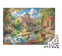 Český Krumlov Puzzle 1000 Piezas para La Familia-Rompecabezas Difícil, Apto para Adultos Y Adolescentes A Partir De 14 Años 52x38cm/1000pcs