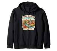 Cesky Krumlov República Checa Viaje Souvenir City Gift Sudadera con Capucha