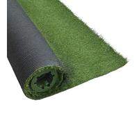 Cesped Artificial 12 mm. Rollo 1x10 metros. Césped Moqueta Para Interior y Exterior. Jardín, Terraza, Balcón. Uso Domestico