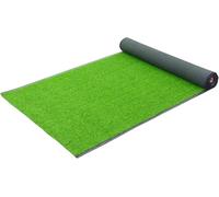 Césped artificial al aire libre para jardín, patio, césped, 60 x 90 cm, 2 cm de altura, no desprende pelusa, césped sintético verde, perfecto para paisajismo y zonas de juego