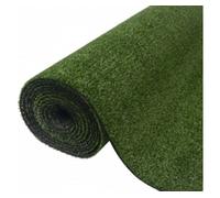 Césped artificial diseño enrollado 7-9 mm verde 100x500 cm