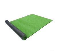 Césped artificial para jardín, patios y parques infantiles y césped sintético verde resistente a la intemperie (0,5 x 1 m)