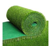 Césped Artificial Realista de 1,83 m x 1,83 m con Orificios de Drenaje, Ideal para Interiores y Exteriores, Ideal para Perros y Mascotas, Ideal para Patios Traseros, césp