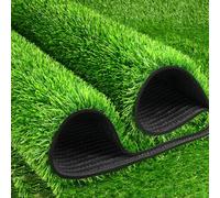 Césped Artificial Realista Estera de Hierba Falsa Hierba de Verano 2x5m Alfombra de Césped Artificial para Jardín Césped Paisaje (Color : Green, Size : 2x0.5m(6.56x1.64ft))