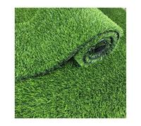 Césped artificial realista, solución de paisaje natural para exteriores e interiores, tamaño personalizado (1 m x 3 m) para patios, jardines y áreas de juego