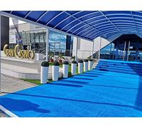 Césped artificial Roma 8mm 2x5m Azul | césped artificial de colores azul, rojo, blanco, verde.. | Césped artificial ideal decoraciones de interior o exterior con fácil instalación