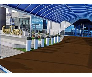 Césped artificial Roma 8mm 2x5m Marron | césped artificial de colores azul, rojo, blanco, verde.. | Césped artificial ideal decoraciones de interior o exterior con fácil instalación