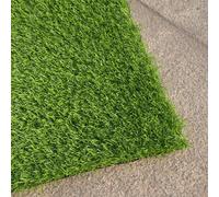 Césped artificial sintético para jardín, patio, balcón, alfombra de exterior con respaldo de goma