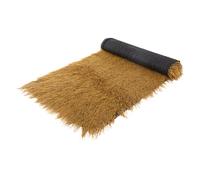 Césped de paja artificial - Techo de paja sintético, pabellón de granjero con valla de paja | Techo en rollo para decoración de fiestas, bar de playa, terraza, jardín, decoración de techo