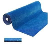 Césped sintético azul 7 mm decorativo casa tienda jardín alfombra césped sintético hierba hierba 2 x 5 m