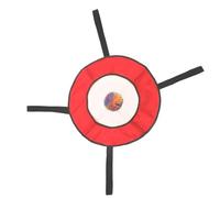Céspedes Disco Hinchable Aire Libre Rebounder Interactive Net Play Sport Sport Toy Net Bolas De Juguete Catching Backyard Game Game Children Hand Eye Coordination