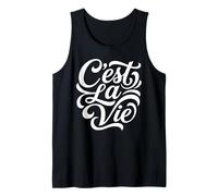 C'est La Vie Francés Dicho Tal es la Vida Camiseta sin Mangas