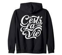 C'est La Vie Francés Dicho Tal es la Vida Sudadera con Capucha