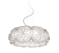 C'Est La Vie Lámpara Colgante Grande Blanco/ Rojo
