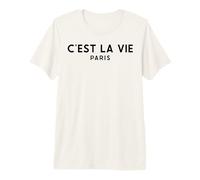 C'est La Vie París Amante Viaje Francia Elegante Francés Camiseta Premium