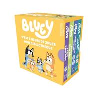 C'est l'heure de jouer: Coffret en 4 volumes : Joue avec Bluey ; Joue avec Bingo ; Joue avec Muffin et Socks ; Joue avec Papa et Maman