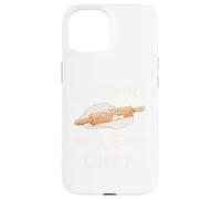 C'est Maman Le Chef Rouleau Pâtisserie Cuisine Pâtissiere Carcasa para iPhone 15