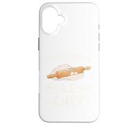 C'est Maman Le Chef Rouleau Pâtisserie Cuisine Pâtissiere Carcasa para iPhone 16 Plus