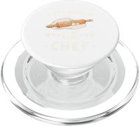 C'est Maman Le Chef Rouleau Pâtisserie Cuisine Pâtissiere PopSockets PopGrip para MagSafe