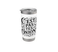 C'est Pas Tes Cebollas francesas para nada de tu incumbencia Vaso térmico de acero inoxidable de doble pared