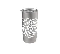 C'est pas tes Oignons French Mida tu propio negocio Vaso térmico de acero inoxidable de doble pared