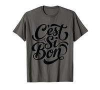 C'est Si Bon - Diseño de Letras en francés Camiseta