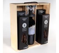 Cesta 100% CAZA, Sabores Sierra de Madrid, Navidad, Embutido Gourmet, Elaboración artesanal