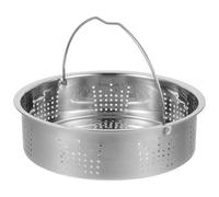 Cesta al vapor de acero inoxidable para ollas de 20 cm, de mano, accesorios de vapor, accesorio universal para verduras y arroz, utensilios de cocina para una cocina saludable