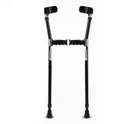 Cesta andadora para silla de ruedas, codo de rehabilitación, personas discapacitadas con bastones anti-S, muletas en las axilas, aleación de aluminio ligera, antideslizante, estrella de la suerte