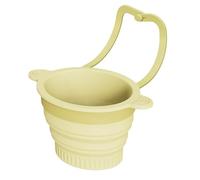 Cesta atrapa alimentos para fregadero - Accesorio de silicona multifuncional plegable de pared - Filtro de alimentos para fregadero de cocina - Para limpieza, preparación, mezcla bayas, camping