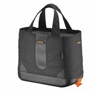 Cesta-bolsa con asas Ibera Shopping negra 16L, fijación trasera sistema PakRak