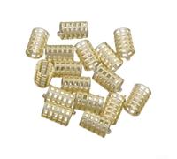 Cesta Cebo Carpa Plástico 20pcs Amarillo Ligero(30pcs) | Plástico ABS ligero, color amarillo visible, 20 unidades, ideal carpa, tenca