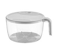 Cesta Colador Fregadero - Organizador Lavado Verduras Multifunción Con Tapa, Escurridor Arroz Cocina | Herramienta Cocina Para Limpieza Y Almacenamiento Alimentos