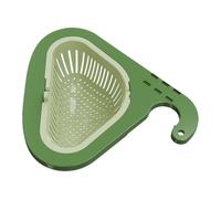 Cesta Colador Para Fregadero De Cocina,Capturador de Comida para Esquinas - Recoge Alimentos Y Residuos Para Sumidero,Para Lavar Verduras Esponjas Y Preparar Comidas En Casa Bar Picnic O Hotel
