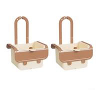 Cesta coladora autolimpiante montada en grifo para gestión sin esfuerzo de residuos de alimentos en cocinas pequeñas dormitorios y apartamentos (colores)