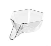 Cesta coladora colgante para fregadero para residuos de alimentos | Sostiene residuos de alimentos, verduras, frutas, evita obstrucciones, fácil de vaciar, material PET